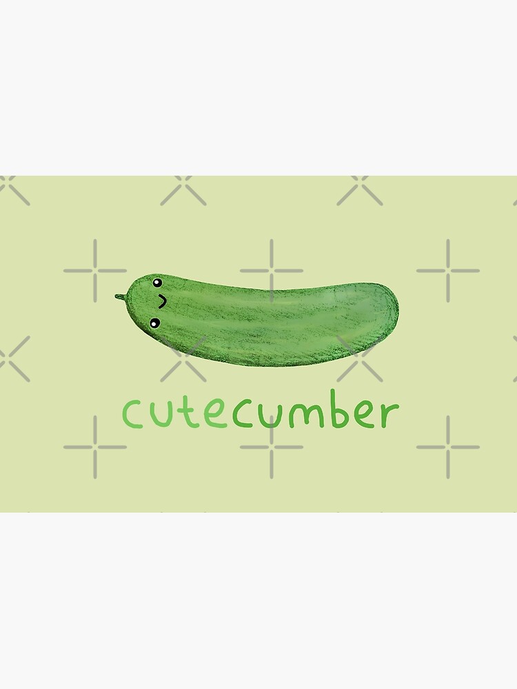 Thumbnail 4 of 4, Zipper Pouch, Cutecumber designed and sold by Sophie Corrigan.