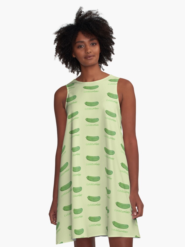 Cute cucumber frocks sale