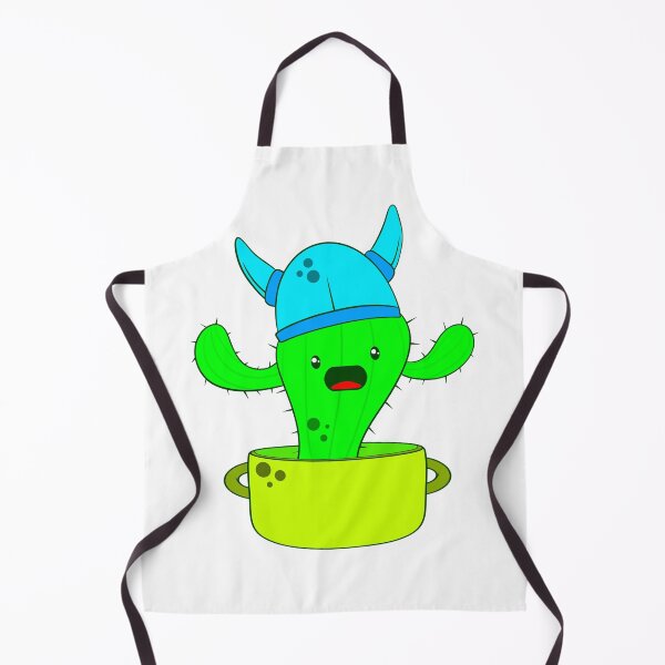 Item preview, Cactus Viking Kawaii Doodle designed and sold by magicmandy.