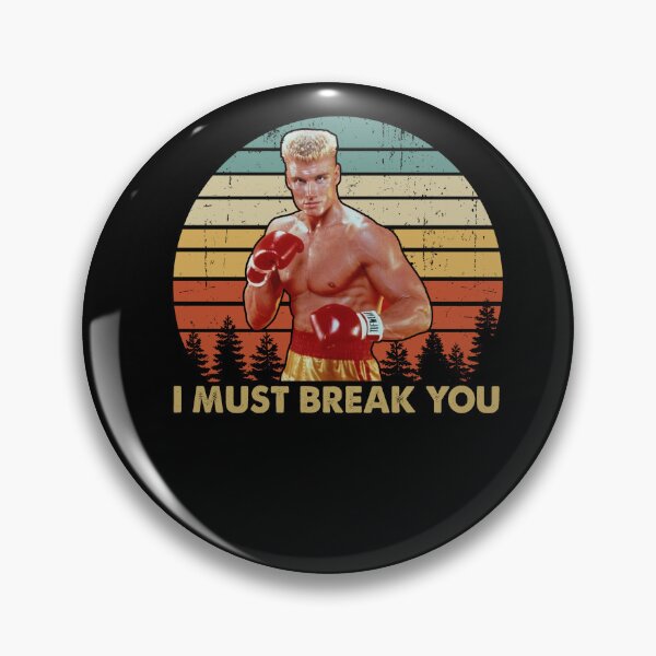 Item preview, Ívan Drágo I Must Break You Vintage T Shirt Rócky Bálboa Inspired Movie T-Shirt designed and sold by urenmonzonm.