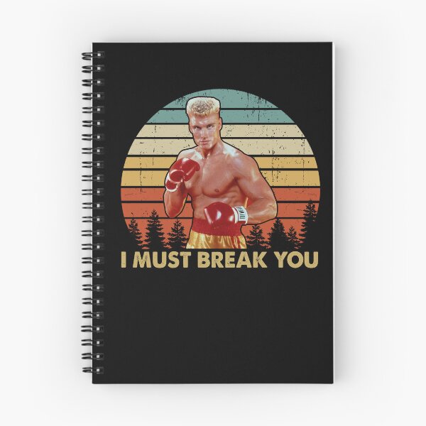 Item preview, Ívan Drágo I Must Break You Vintage T Shirt Rócky Bálboa Inspired Movie T-Shirt designed and sold by urenmonzonm.