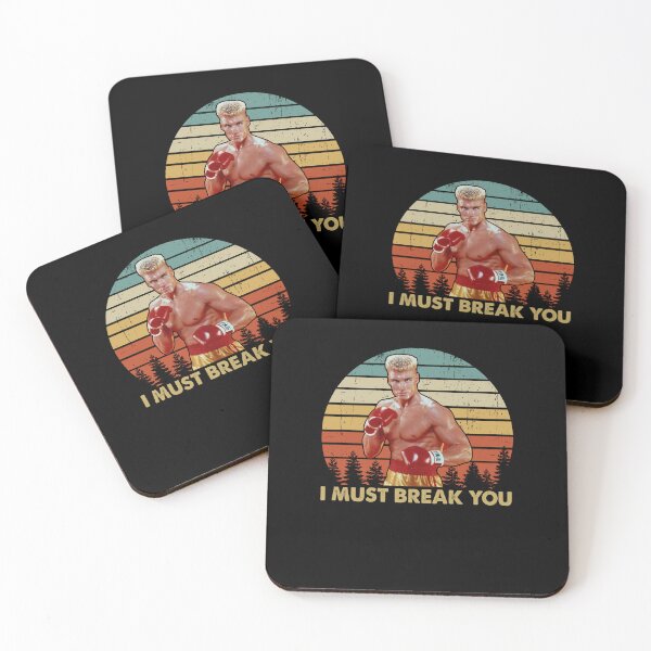 Item preview, Ívan Drágo I Must Break You Vintage T Shirt Rócky Bálboa Inspired Movie T-Shirt designed and sold by urenmonzonm.