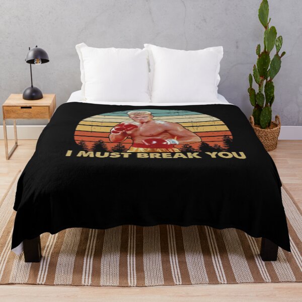 Item preview, Ívan Drágo I Must Break You Vintage T Shirt Rócky Bálboa Inspired Movie T-Shirt designed and sold by urenmonzonm.