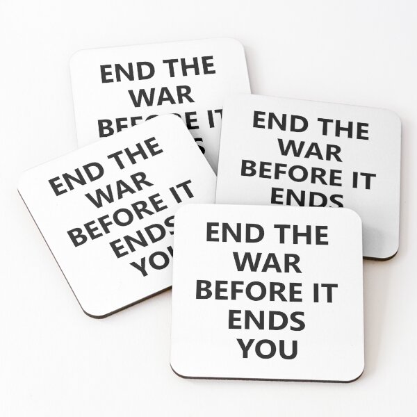 Item preview, End the war, before it ends you designed and sold by redgoch.
