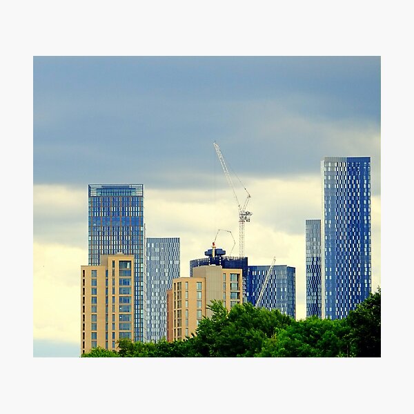 Manchester cluster Photographic Print