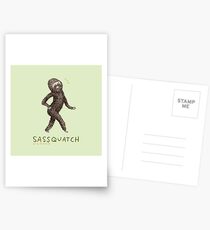 Sassquatch Postkarten