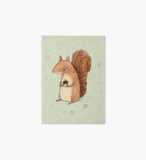 Sarah the Squirrel Art Board Print