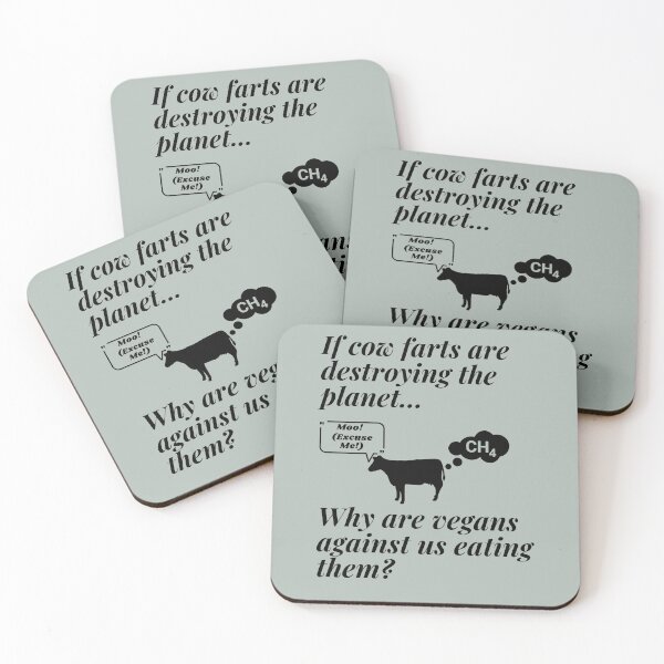 Item preview, Cow Farts Funny T-shirt For Meat Eaters designed and sold by OutdoorsZee1.