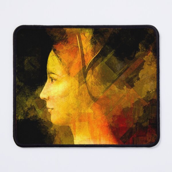 Item preview, Portrait of a young woman from 1400s reimagined in the 21st century - Vintage designed and sold by SirenSeventyOne.