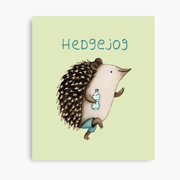 Hedgejog Canvas Print