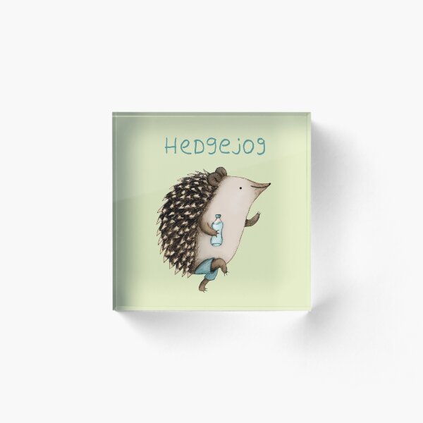 Hedgejog Acrylic Block
