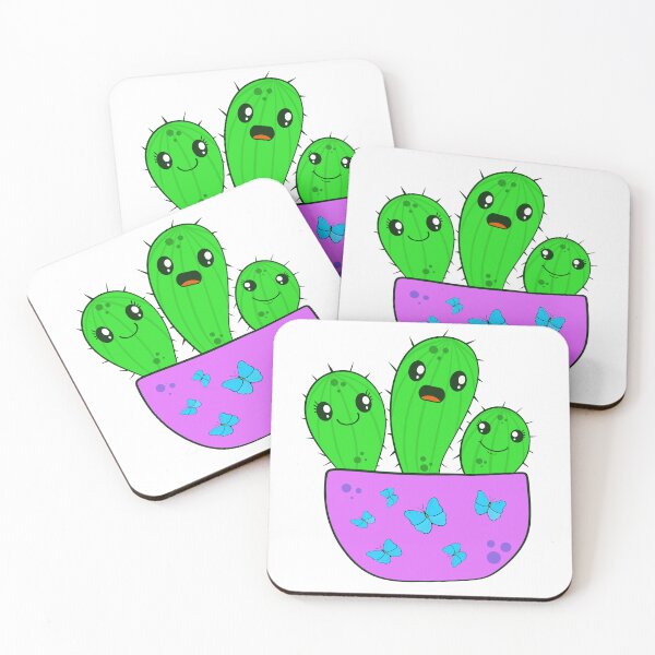 Item preview, Cactus Family Kawaii Doodle designed and sold by magicmandy.