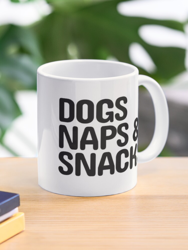 dogs naps and snacks