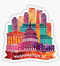 Washington D.C. 2 Sticker