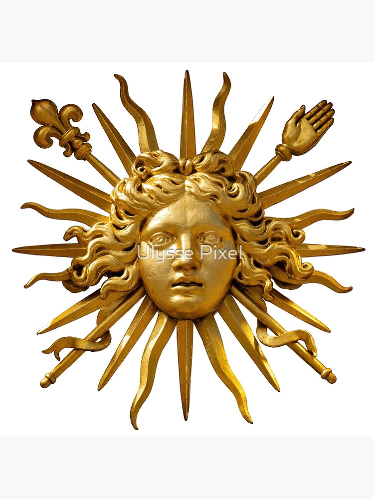 Symbol of Louis XIV the Sun King - Transparent Background Art Print for  Sale by Ulysse Pixel
