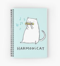 Harmonicat Spiral Notebook