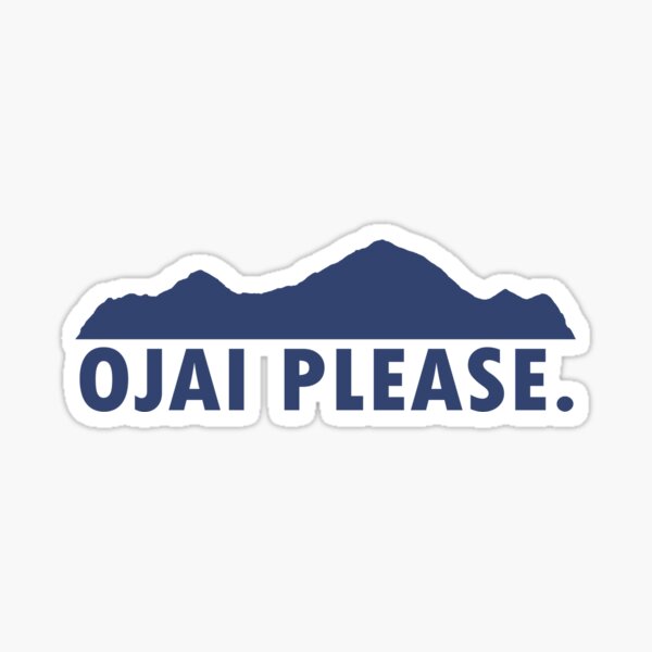 Item preview, Ojai California Please designed and sold by Esskay Designs.