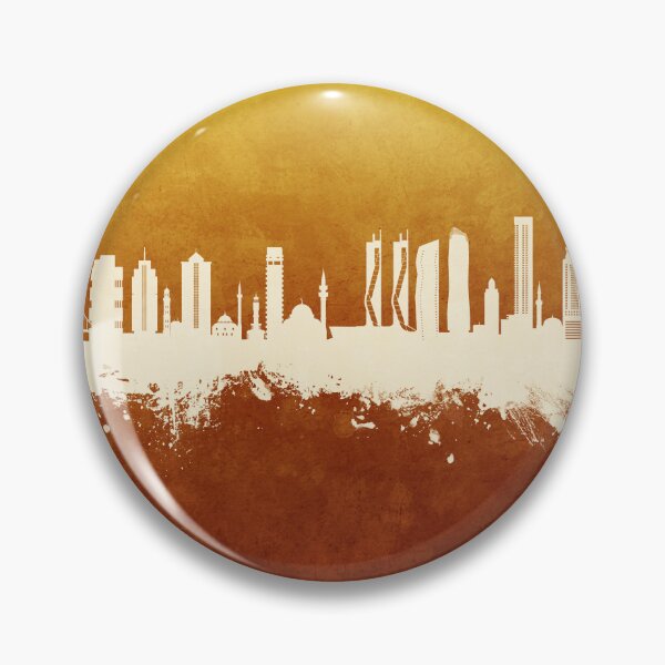 Item preview, Izmir Turkey Skyline designed and sold by ArtPrints.