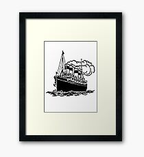 'Cruiser - ClipArt.' Framed Print
