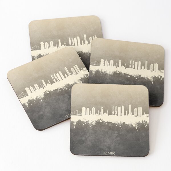 Item preview, Izmir Turkey Skyline designed and sold by ArtPrints.