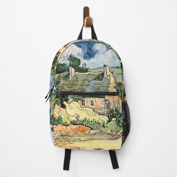 Item preview, Vincent Willem van Gogh Thatched Cottages at Cordeville designed and sold by OldTimeArt.