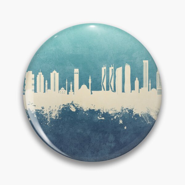 Item preview, Izmir Turkey Skyline designed and sold by ArtPrints.
