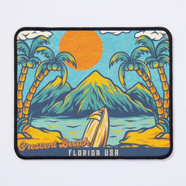 Item preview, Crescent Beach Palm Mountains designed and sold by LanikaiBeach.