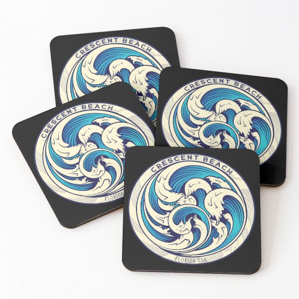 Item preview, Crescent Beach Waves designed and sold by LanikaiBeach.