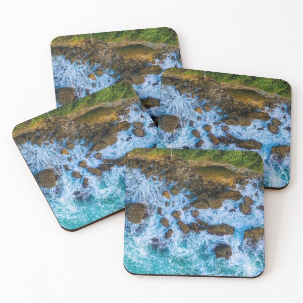 Item preview,  Cute colourful blue sea or ocean or blue water and rocks design designed and sold by BEAUTY ⭐⭐⭐⭐⭐.