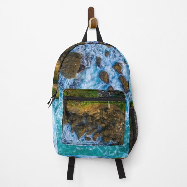 Item preview, Cute colourful blue sea or ocean or blue water and rocks design designed and sold by BEAUTY ⭐⭐⭐⭐⭐.
