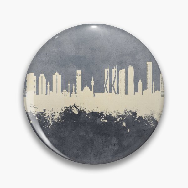 Item preview, Izmir Turkey Skyline designed and sold by ArtPrints.