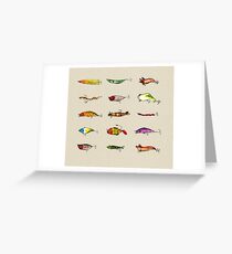 Lures Greeting Card