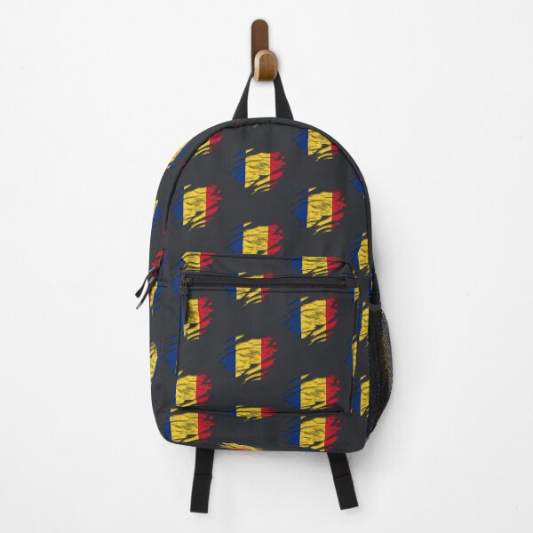 Item preview, Ripped Rip Open Romania Flag Palm designed and sold by rafaeltto.