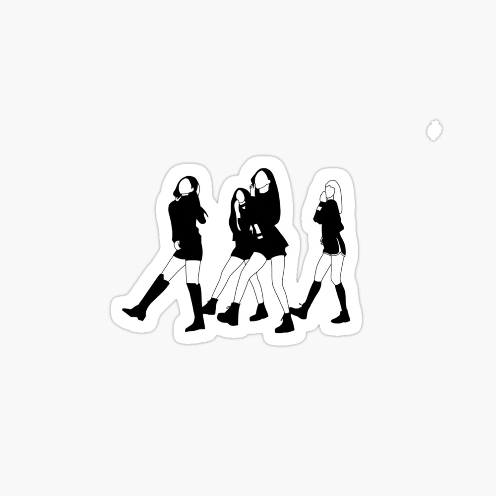 blackpink art board print by naniecraft redbubble