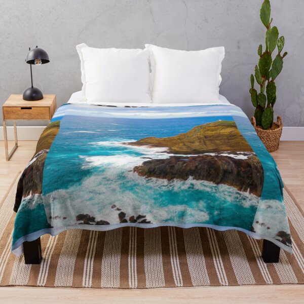 Item preview,   Cute colourful blue sea or ocean or blue water and rocks design designed and sold by BEAUTY ⭐⭐⭐⭐⭐.