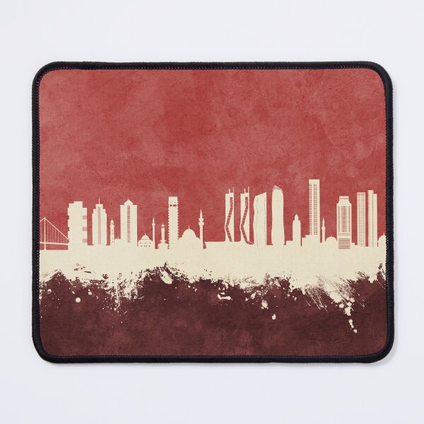 Item preview, Izmir Turkey Skyline designed and sold by ArtPrints.
