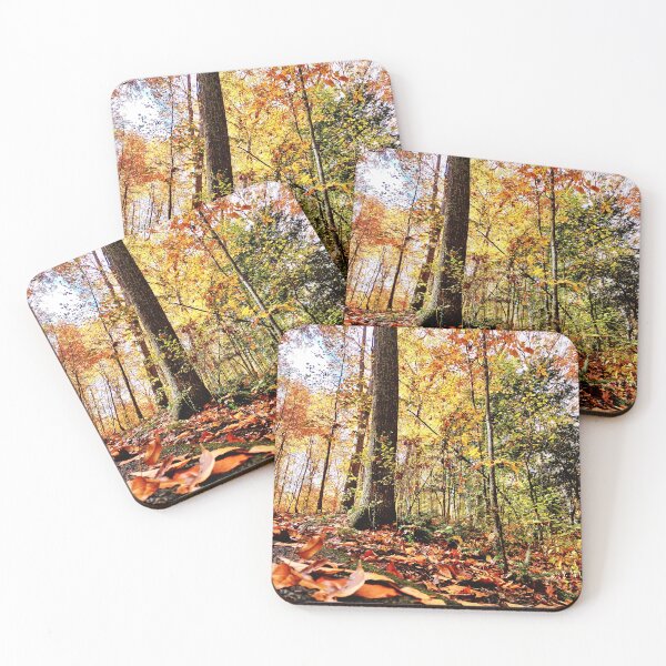 Item preview, Autumn Day Scene Fallen Leaves designed and sold by Grey Robinson.