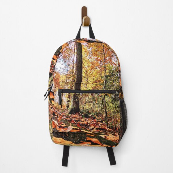 Item preview, Autumn Day Scene Fallen Leaves designed and sold by Grey Robinson.