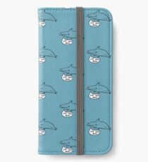 Haie sind nicht böse iPhone Flip-Case/Hülle/Klebefolie