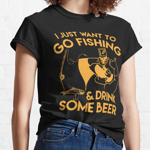 Dirty Fishing Humor Tees - Jerk It Till She T-Shirt - T-shirt