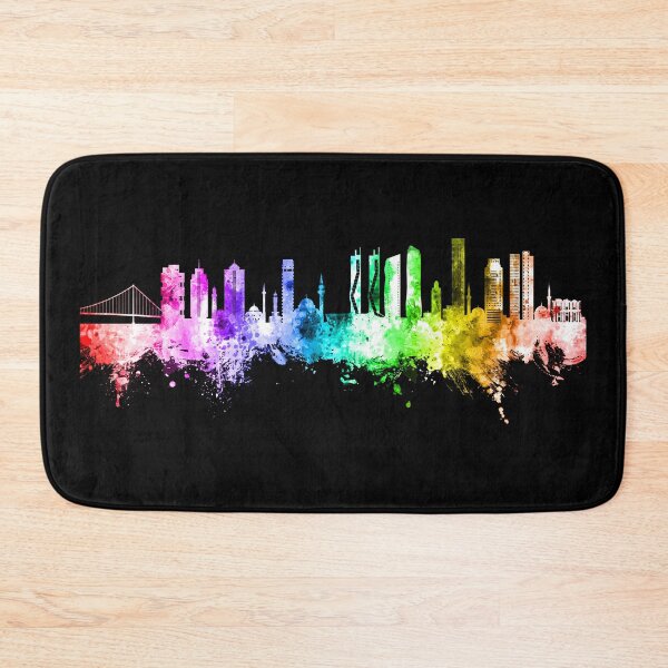 Item preview, Izmir Turkey Skyline designed and sold by ArtPrints.