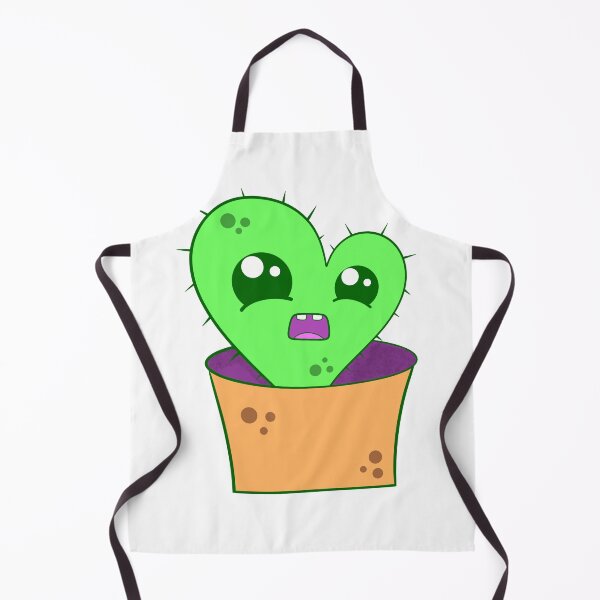 Item preview, Cactus in Heart Shape Kawaii Doodle designed and sold by magicmandy.