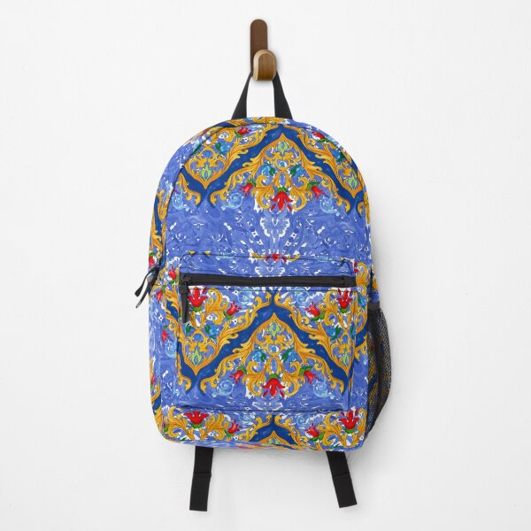 Item preview, Sicilian tiles,mediterranean,blue tiles ,lemons designed and sold by MariaMarinova.