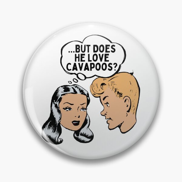 Item preview, Does He Love Cavapoos? designed and sold by SherlocksStore.