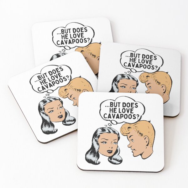 Item preview, Does He Love Cavapoos? designed and sold by SherlocksStore.