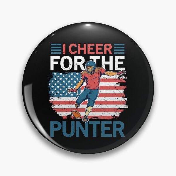 Item preview, I Cheer For The Punter Funny Football Kicker Punt Return designed and sold by GravitiTees.