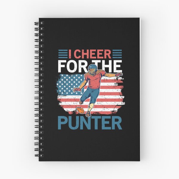 Item preview, I Cheer For The Punter Funny Football Kicker Punt Return designed and sold by GravitiTees.