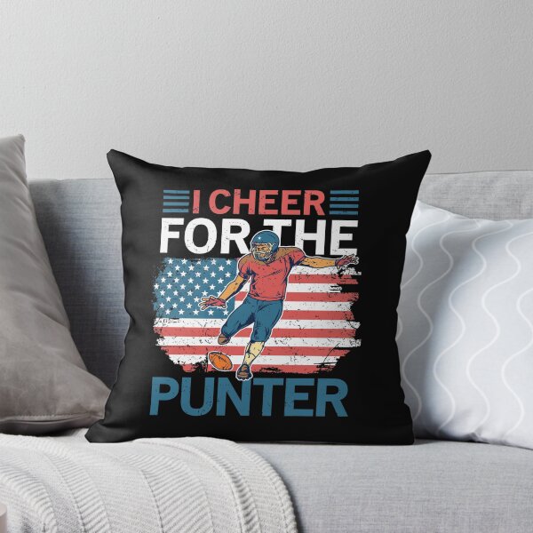 Item preview, I Cheer For The Punter Funny Football Kicker Punt Return designed and sold by GravitiTees.