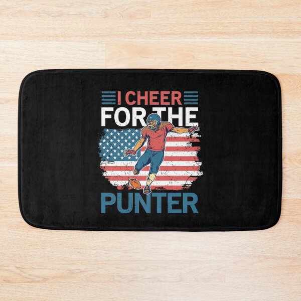 Item preview, I Cheer For The Punter Funny Football Kicker Punt Return designed and sold by GravitiTees.