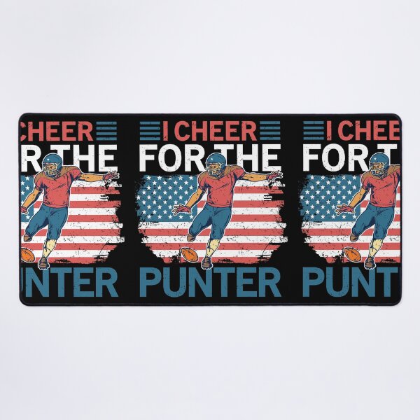 Item preview, I Cheer For The Punter Funny Football Kicker Punt Return designed and sold by GravitiTees.